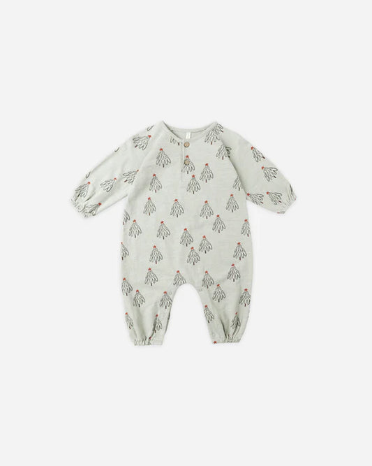 Henley Jumpsuit || Trees