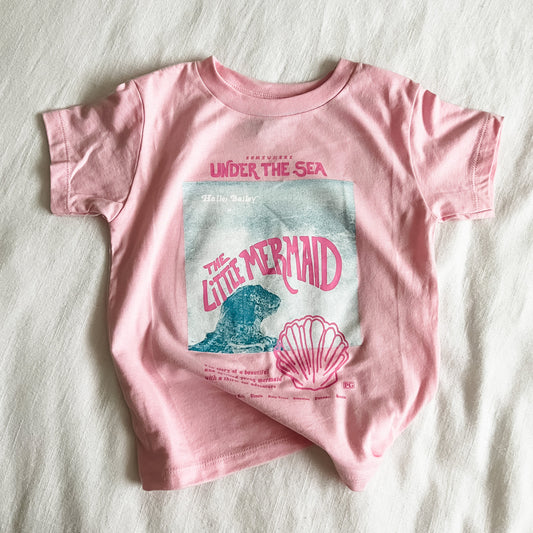 Mermaid poster tee