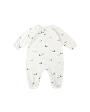 HENLEY JUMPSUIT || DUCKS
