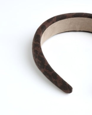 PADDED HEADBAND || LEOPARD