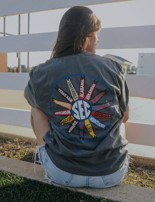 SEC PINWHEEL GRAPHIC TEE