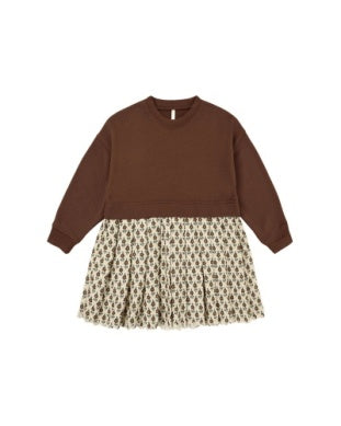 SWEATSHIRT DRESS || VINTAGE BLOOM