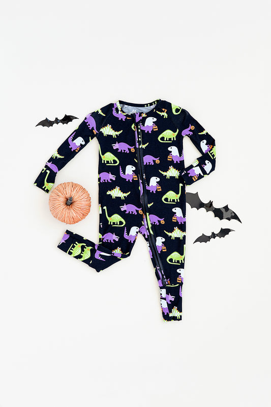 HALLOWEEN DINOS Pajamas one piece