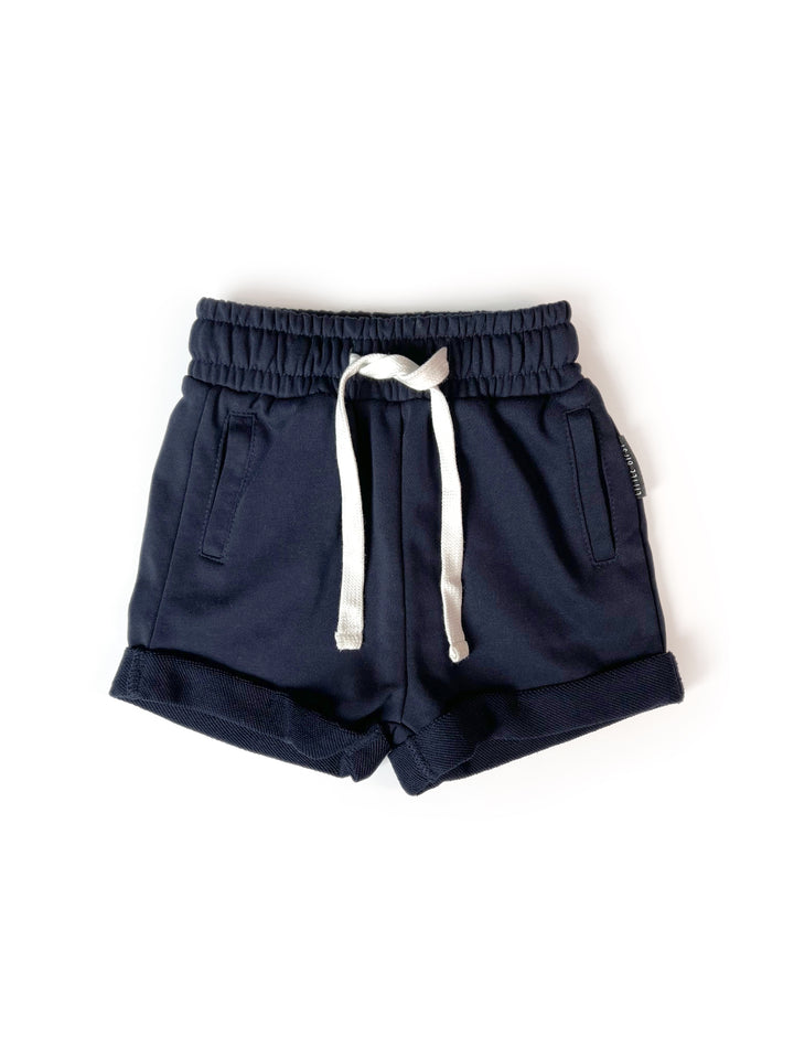 RAW EDGE SHORT - NAVY / Little Bipsy