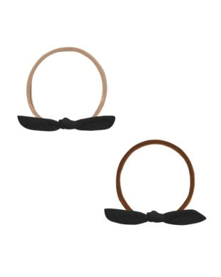 LITTLE KNOT HEADBAND || BLACK