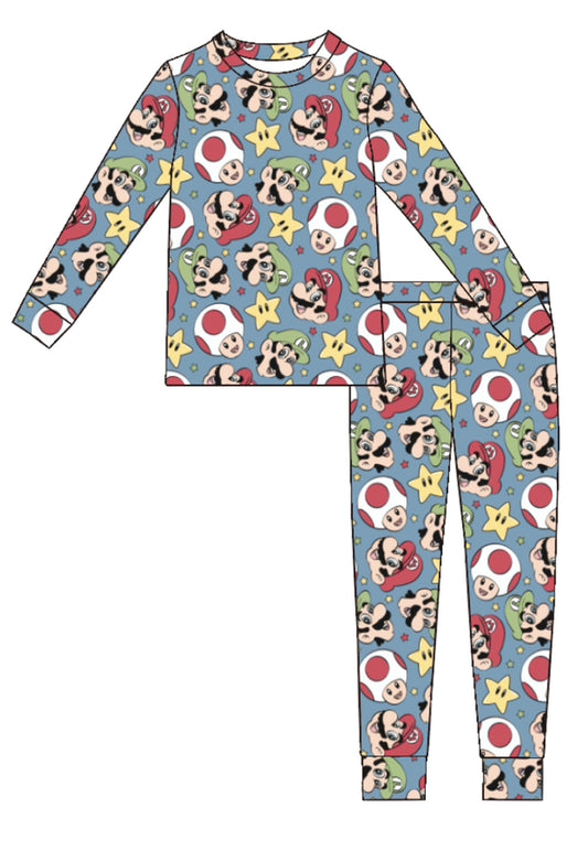 MARIO pajamas two piece