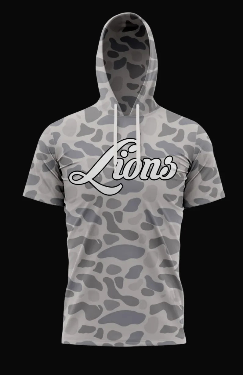 LIONS camo athletic pullover (preorder)