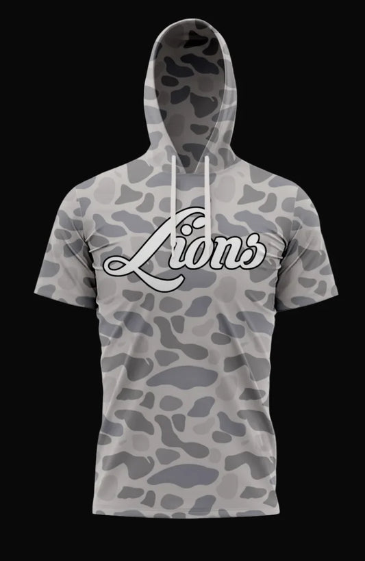 LIONS camo athletic pullover (preorder)