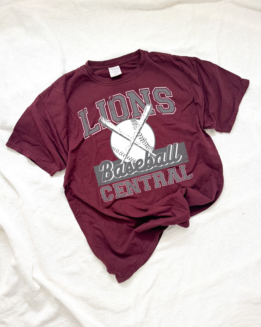 CENTRAL BASEBALL tee