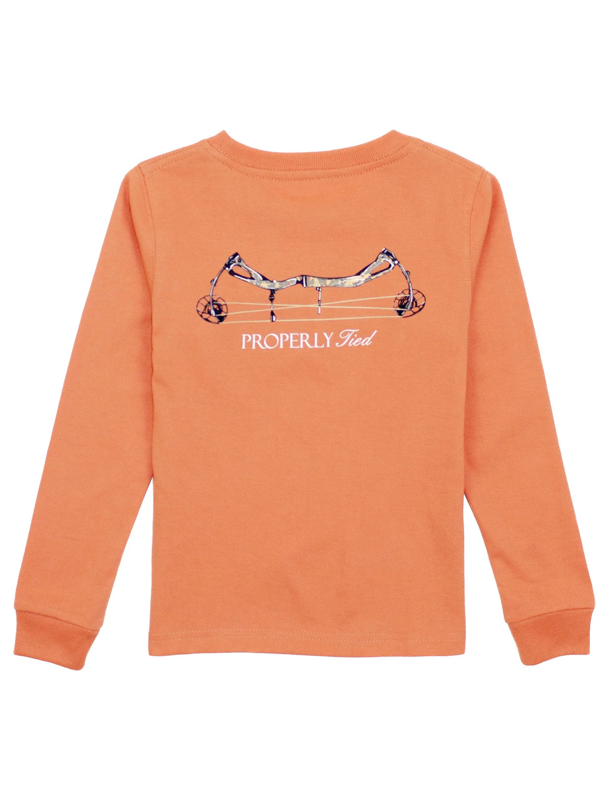 Boys Compound Bow LS Mango Tee