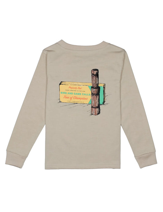 Boys Game Call LS Linen Tee