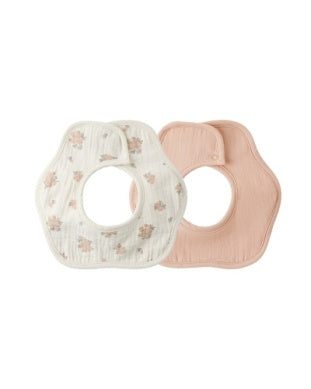 Flower Bib Pack || Garden Rose, Melon