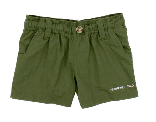 Boys Mallard Short Olive