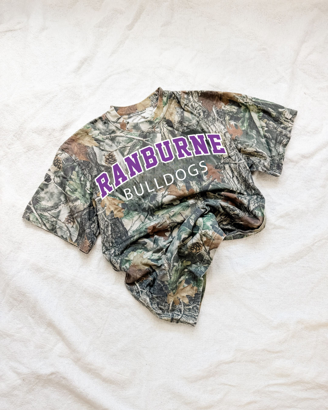 RANBURNE / BULLDOGS camo tee