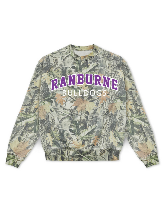 RANBURNE camo sweatshirt