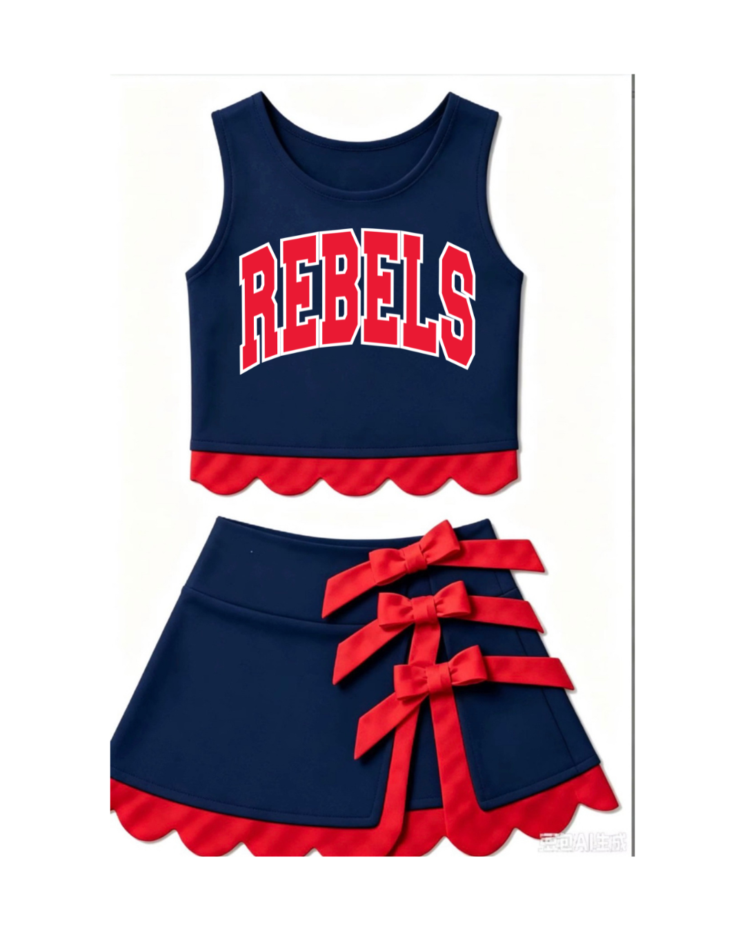 REBELS athletic skirt set (preorder)