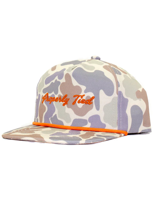 Boys Sportsman Rope Hat Field Camo