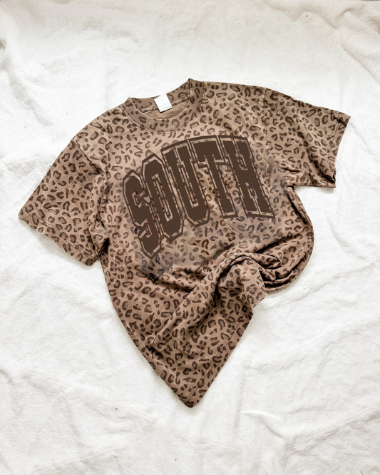 SOUTH vintage leopard