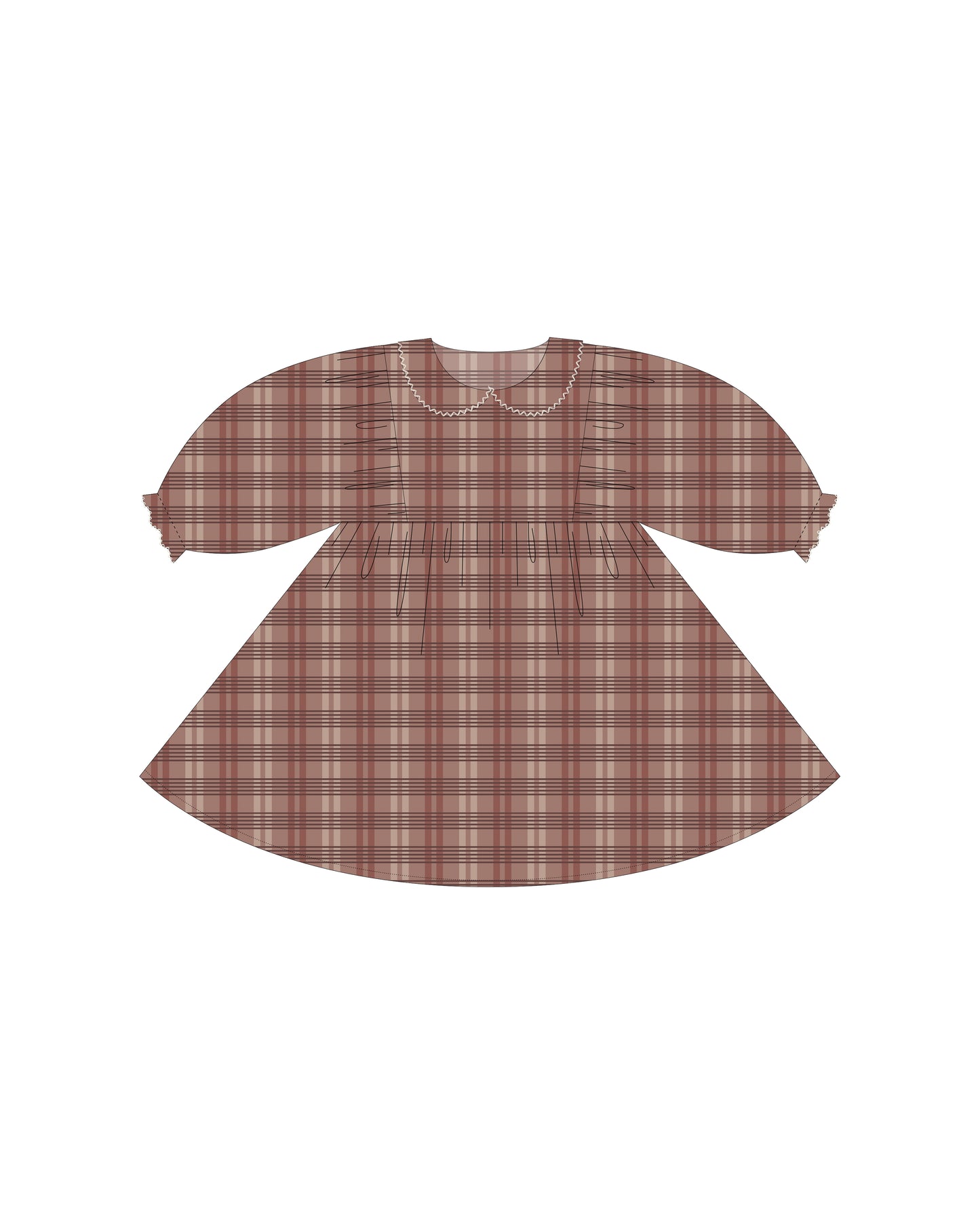 HEIDI DRESS || AUTUMN PLAID