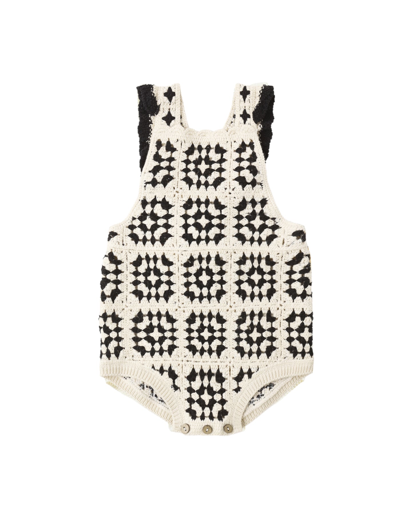 CROCHET ROMPER ABSTRACT