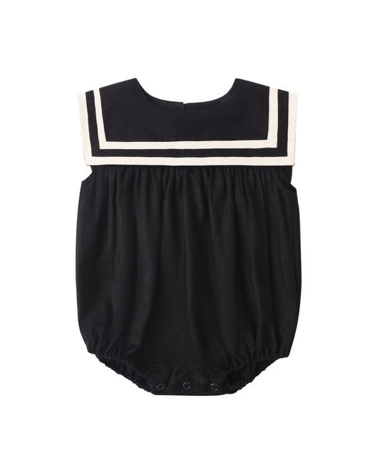 SAILOR ROMPER BLACK