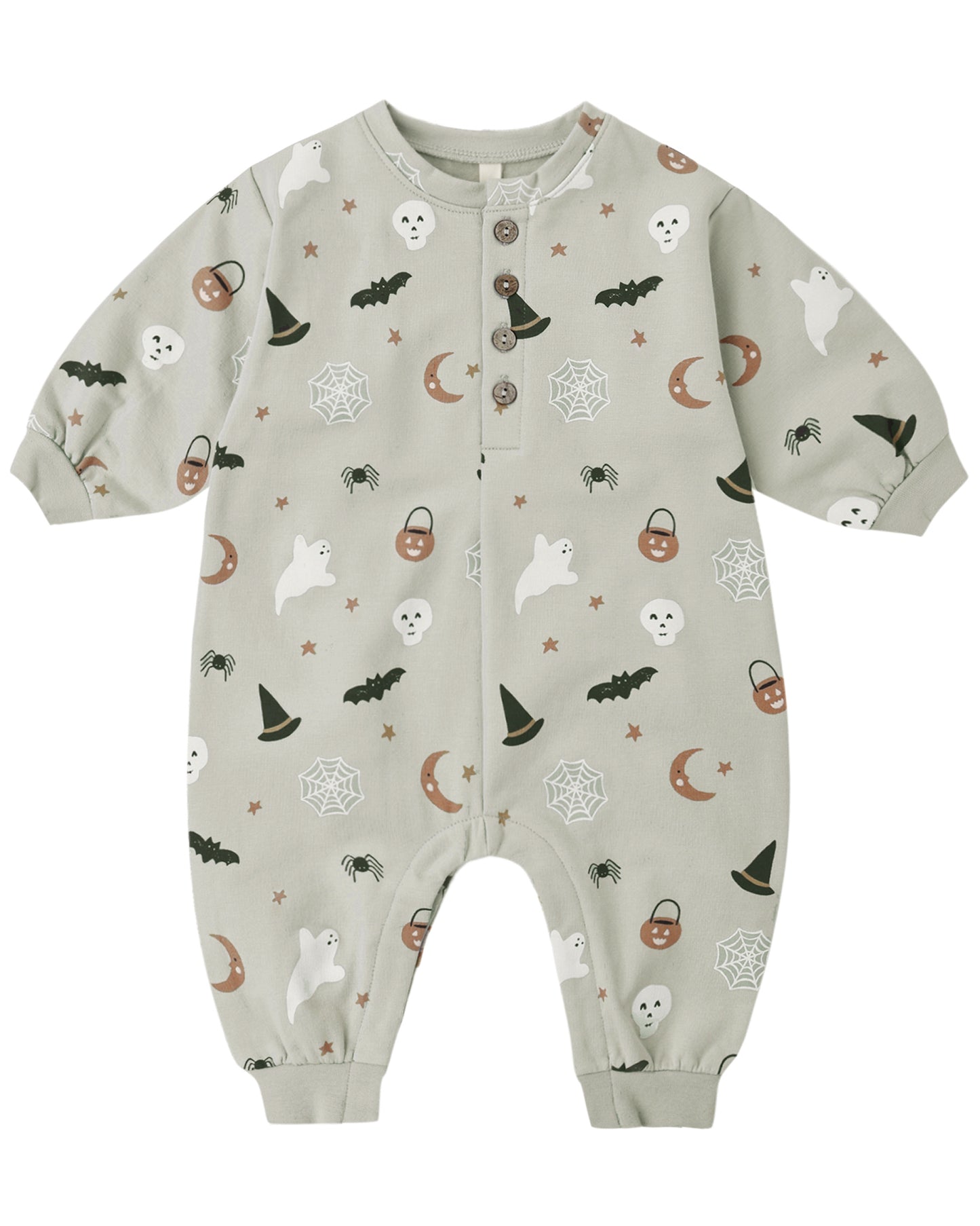 RELAXED FLEECE JUMPSUIT HALLOWEEN THINGS