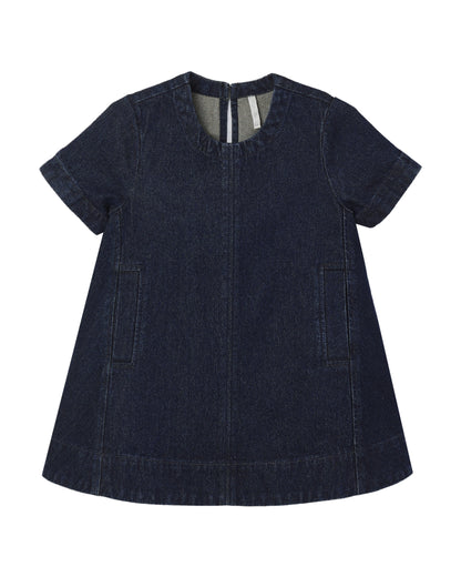 SAVANNAH DRESS DARK INDIGO