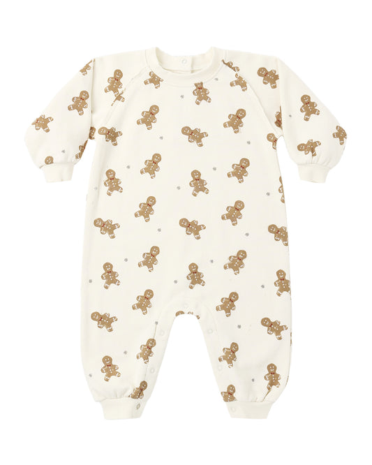 RAGLAN JUMPSUIT GINGERBREAD