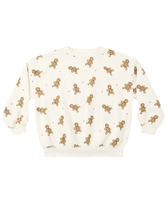 RELAXED SWEATSHIRT GINGERBREAD