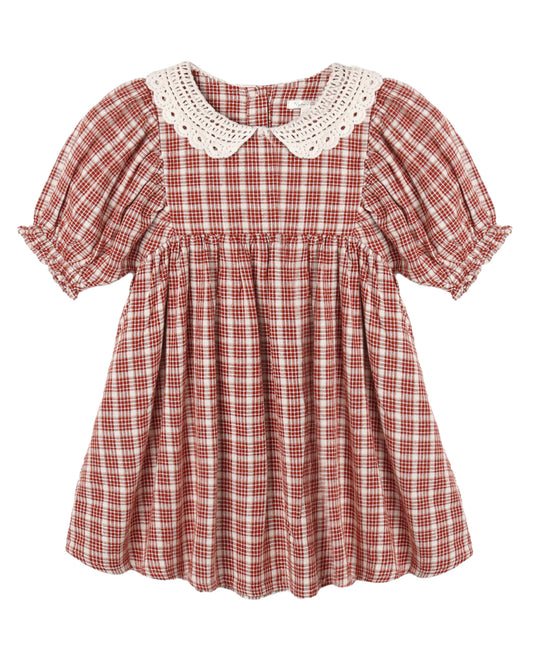 HEIDI DRESS VINTAGE PLAID