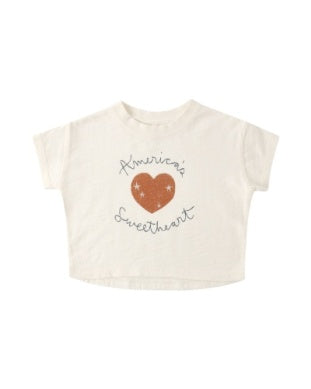 Boxy Tee America's Sweetheart