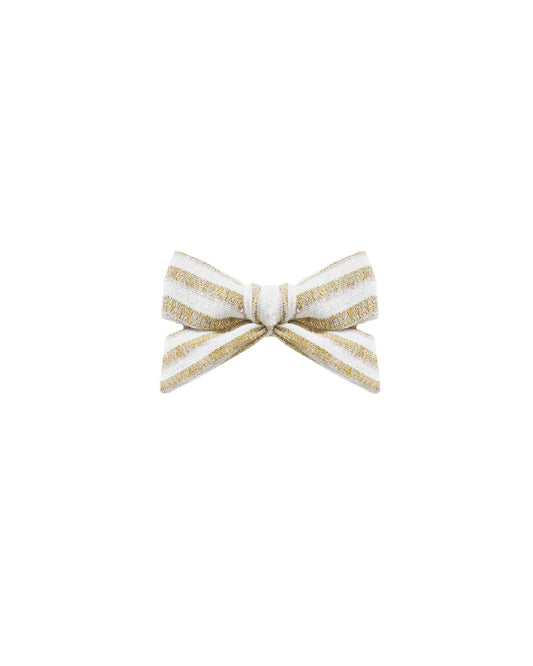 BOW || GOLDEN STRIPE