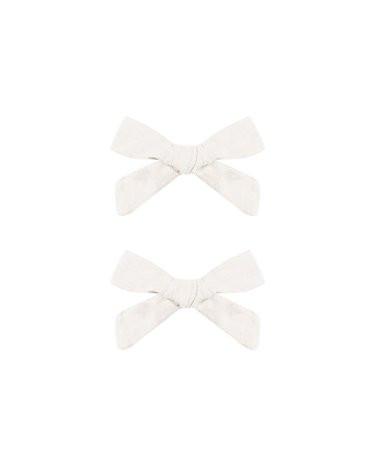 BOWS, SET OF 2 || NATURAL