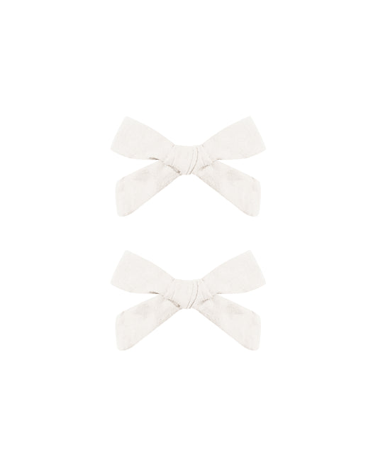BOWS, SET OF 2 || NATURAL