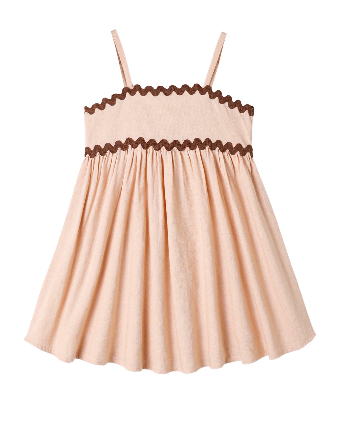 RIC RAC DRESS BLUSH