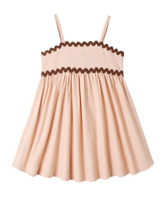RIC RAC DRESS BLUSH