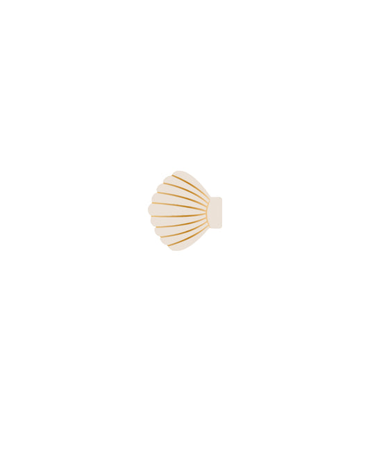 SHELL CLIP SET SEAFOAM, NATURAL
