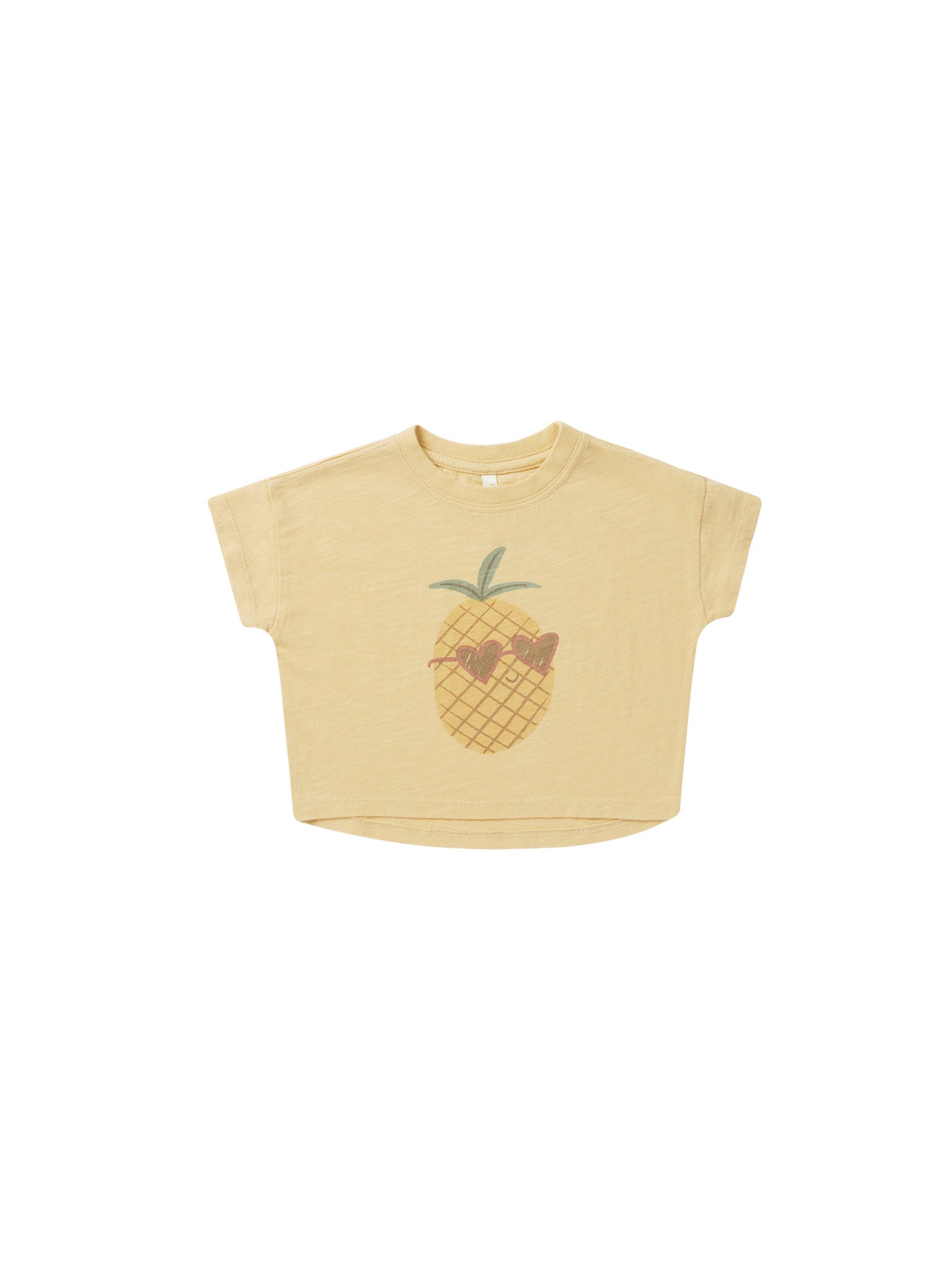 BOXY TEE || PINEAPPLE