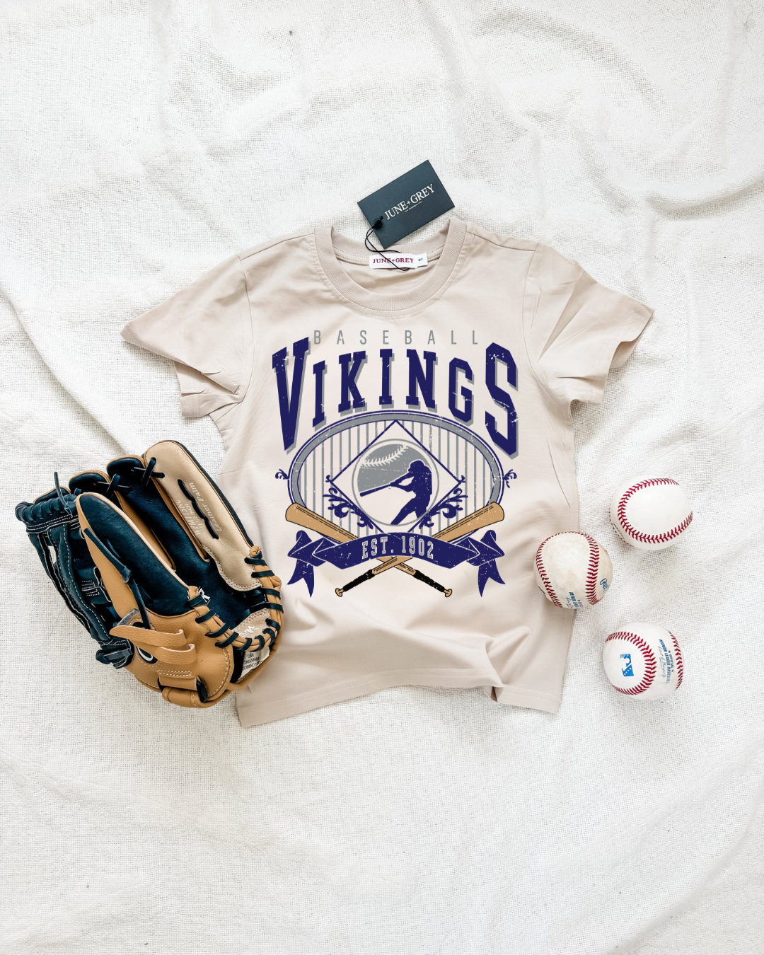 VIKING BASEBALL tee