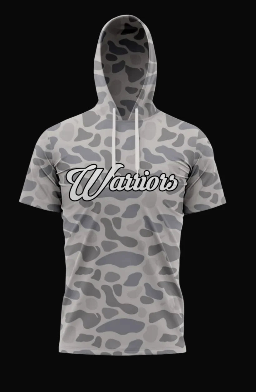 WARRIORS camo athletic pullover (preorder)