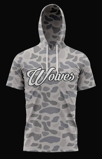 WOLVES camo athletic pullover (preorder)