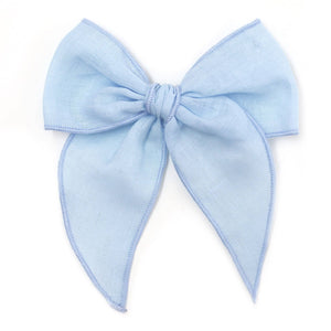 Party Girl Bow - Light Blue