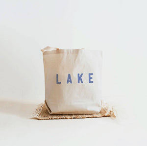 LAKE Canvas Tote Bag