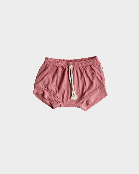 Baby Girl Shorties in Dark Rose