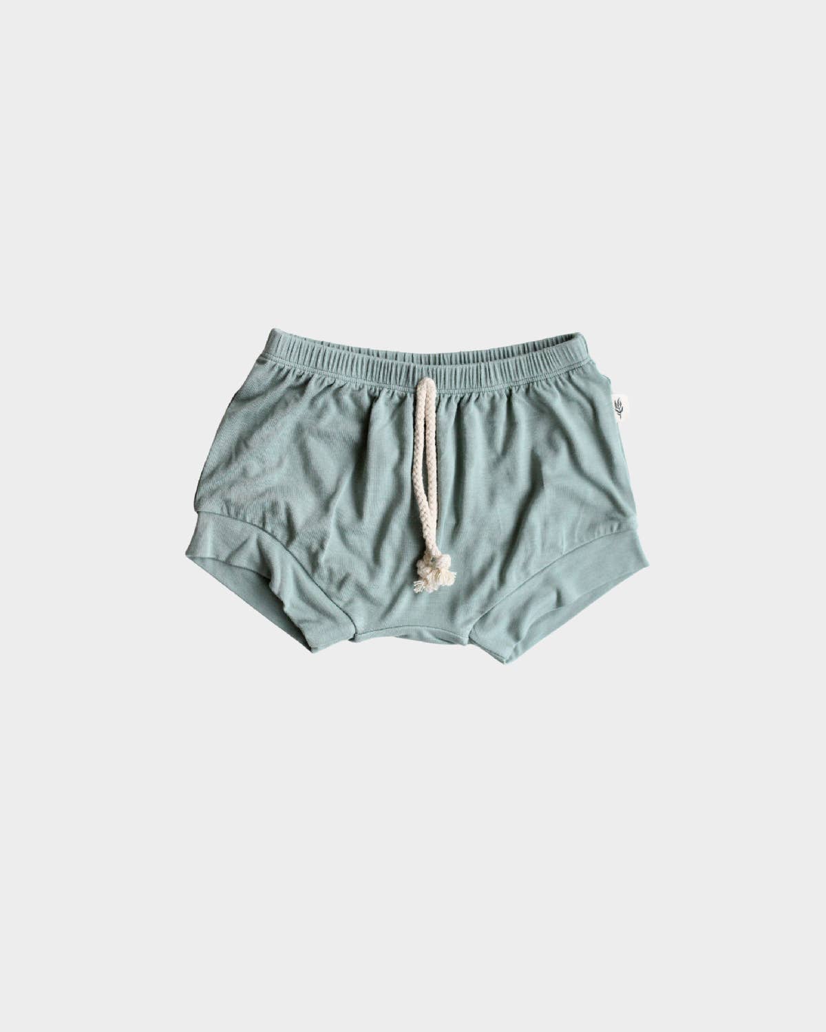 Bamboo Shorties in Teal Green