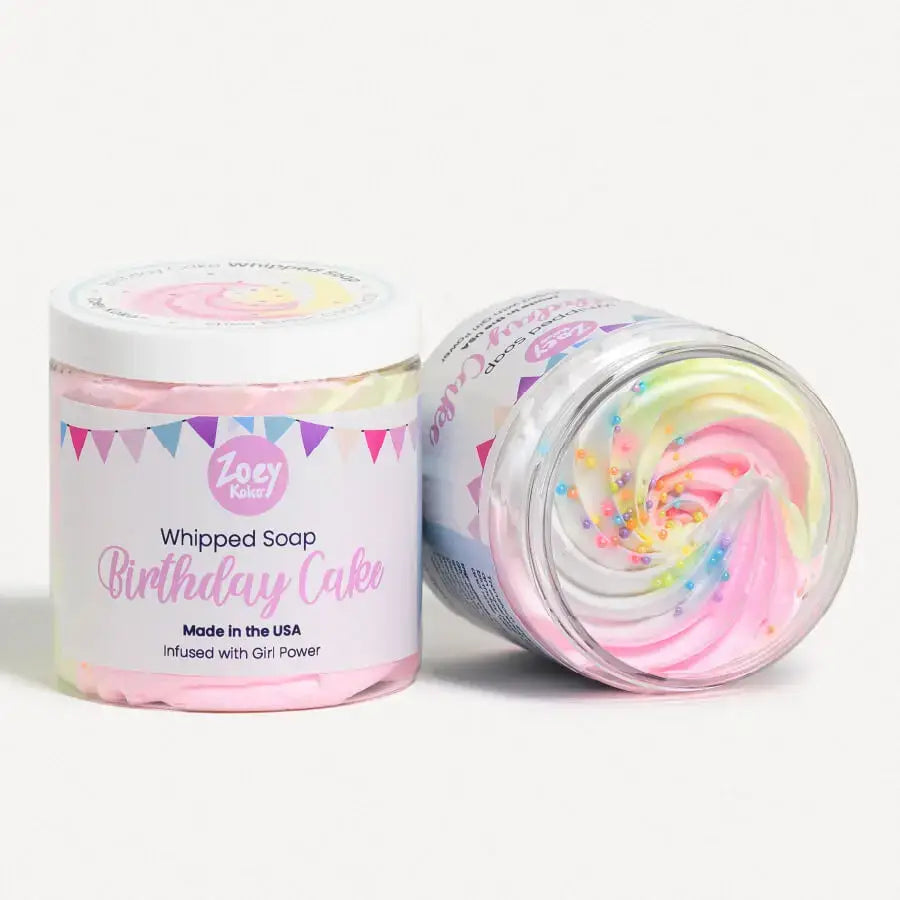 Birthday Cake Whipped Soap