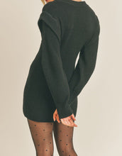 Load image into Gallery viewer, sweater mini dress