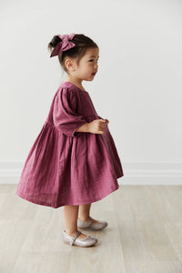 Organic Cotton Muslin Rosie Dress - Rosie / Jamie Kay