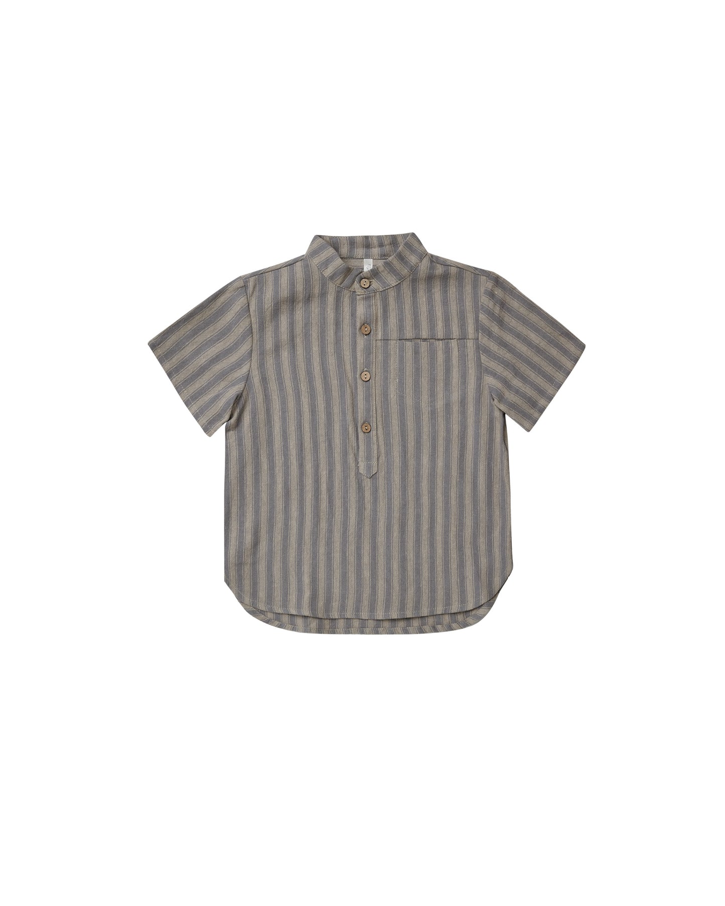 SHORT SLEEVE MASON SHIRT || RETRO STRIPE