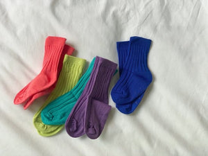 neon socks (set of 5)